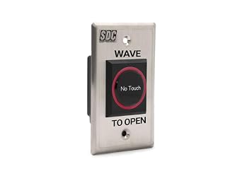 FHC ES474 SDC 474 Sanitary Touchless Exit Switch with 12/24VDC Input