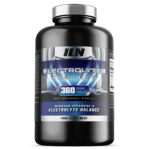 Electrolytes Tablets XXL - 1500mg Electrolytes - Keto Suitable Electrolyte Supplement - Vegan & Vegetarian (360 Tablets)