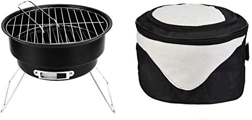 Regale verstellbar im Freien Garten-Holzkohlegrill Tragbarer Grill Mini Grill Tisch Reise Strand Camping Blumentopf-Rack