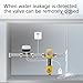 Bloepum APP Remote Controlled Water Shutoff Valve WIFI Smart Controller Wireless Automation for US Plug Ball Valve DN15