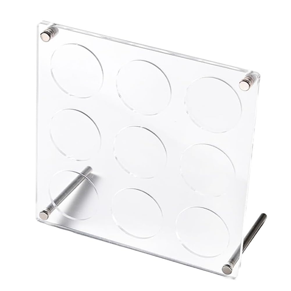 Onchdbfhuu Challenge-Coins Clear Acrylic Sealed Dust Proofing Display Collectible Display Frames Coin Collectors Veterans Present