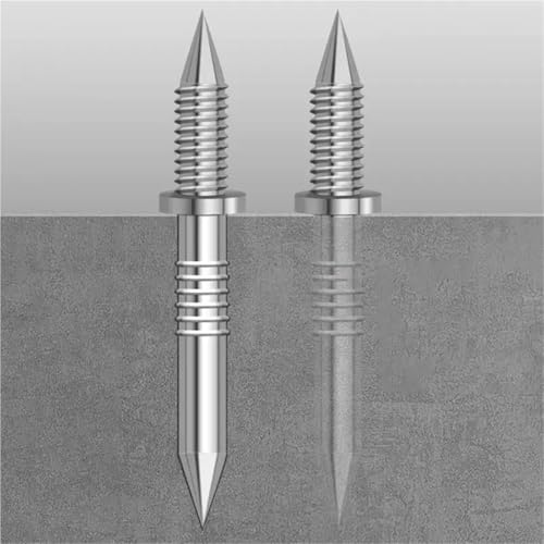 Clavos de Suelo Dobles 200 piezas, clavo doble para paneles de madera sin marcas, clavo invisible para molduras y zócalos de madera maciza miniatura 3