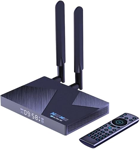 H96 Max V58 Android 12.0 Smart Tv Box, 8Gb+64Gb, Quad-Core Cortex-A76 And Quad-Core Cortex-A55(Eu Plug)