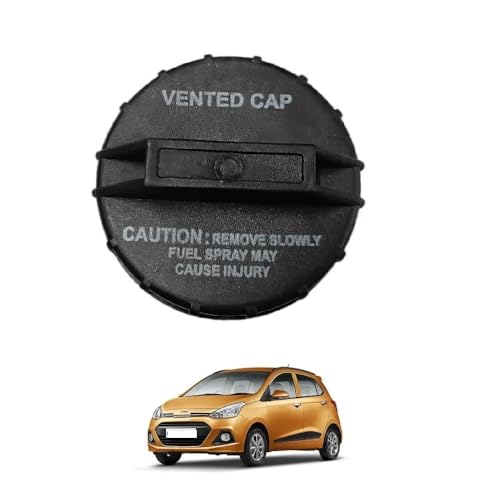 Car Fuel Tank Cap, Compatible with Petrol and Diesel Vehicles Suitable for i10 Grand