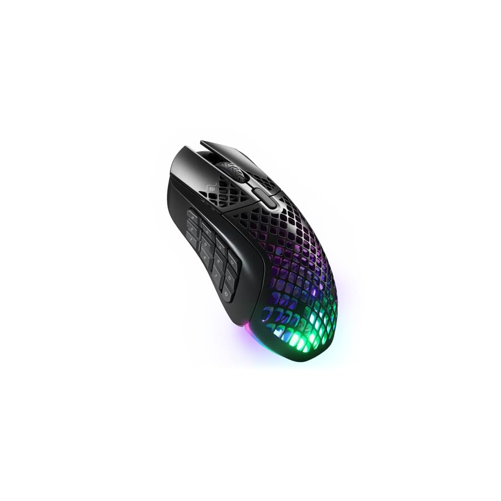 SteelSeries-Aerox-9-Wireless--Ultra-Lightweight-Wireless-Gaming-Mouse--18000-CPI--TrueMove-Air-Optical-Sensor-Water-Resistant-180-Hour-Battery--18-Programmable-Buttons