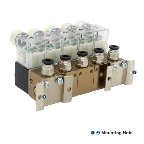 Électrovanne pneumatique 3V1-06 pour gestion de pression positive et négative - 5