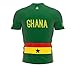 ScudoPro Ghana Full Zipper Bike Short Sleeve Cycling Jersey for Women - Size 3XL Multicolored
