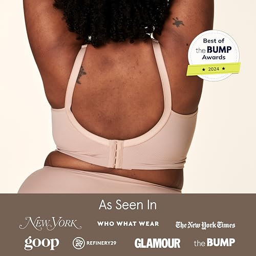 Bravado Designs Body Silk Seamless Nursing Bra for Breastfeeding, Extended Cup Wireless Maternity Bra4