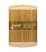Premium Bamboo Cutting Board with Juice Groove - EXTRA LARGE 18x12 by FILAM GOURMET