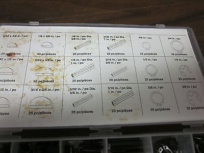 460Pc Industrial Shop Assortment Woodruff Key Snap Ring Roll Pin E-Clip Sa-460 #TOP1