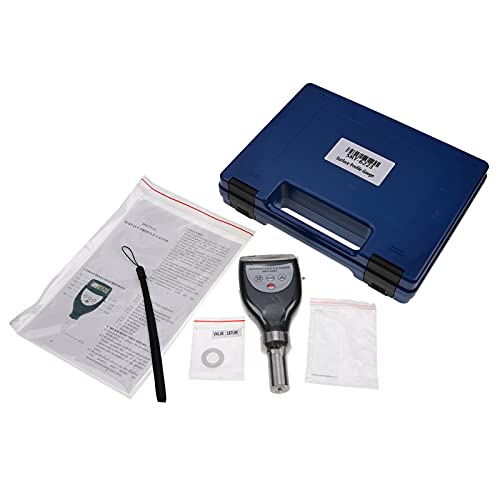 Image of Surface Profile Gauge SRT-6223 for Blast Cleaned Surfaces | 0-800 μm / 29.5 mils range, tungsten carbide tip, metric /imperial conversion, average calculation, carrying case included