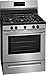 FFGF3054TS 30 Gas Range with 5 Burners 5 cu. ft. Oven Capacity One-Touch Self Clean Quick Boil Electronic Kitchen Timer Sealed Gas Burner Storage Drawer in Stainless Steel