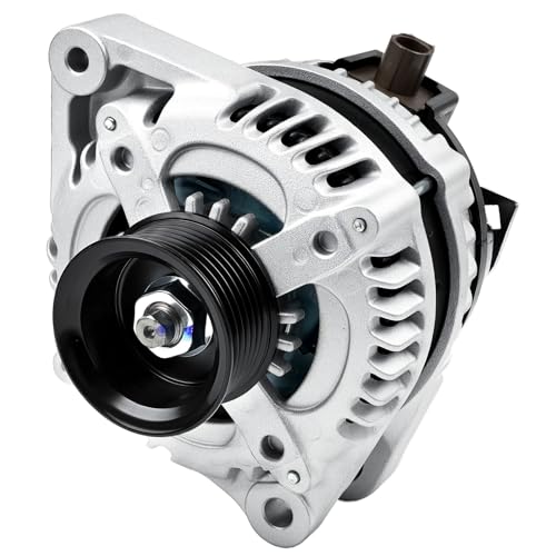 Alternator New 11390N Replacement for 2.4L Honda Accord 2008-2012 L4 Acura TSX 2009 2010 2011 2012 2013 2014 2.4L 130A 12V 11390 1042105890 12870