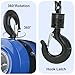 Biugaaufai 10 Feet Blue Manual Chain Hoist - Heavy Duty Chain 1 Ton Capacity, Lift Manual Hoist, Hand Chain Block Hoist for Industrial, Workshops, Warehouses, Automotive Machinery