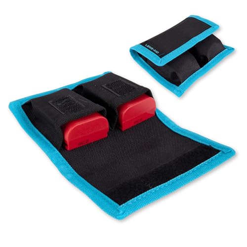 LENS AID Funda de batería para batería de cámara: Almacenamiento para baterías, Tarjetas de Memoria – Compatible con Canon, Nikon, Sony, Fuji, etc