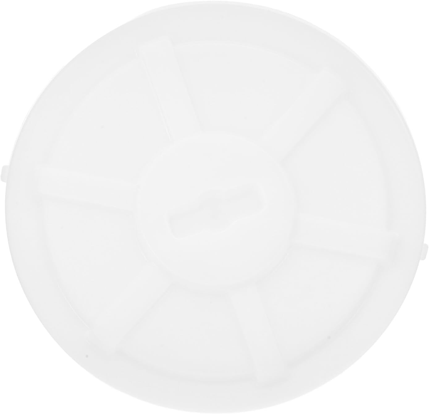 Outdoor Trash Can Lid 45l Heavy-duty Thickened White Garbage Bin Cover Replacement Part for Garden Waste Bin Sanitation and Water Storage Use