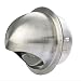 Aérateur RondGrille Clapet Anti Retour en Acier Inoxydable Grille Couvercle de Ventilation Sortie d'évacuation Mural Bouches d'aération pour Ventilation de Salle de Bains Cuisine de Bureau ,160mm