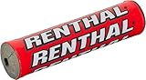 Renthal P251 SX Crossbar Pad - 180mm. - Red