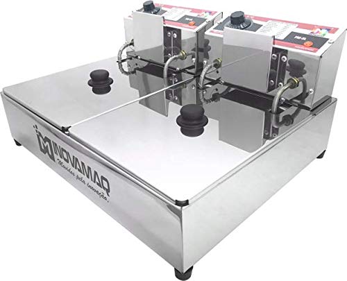 Fritadeira Elétrica Profissional 2 Cubas - FM-10L - 220V - Inovamaq