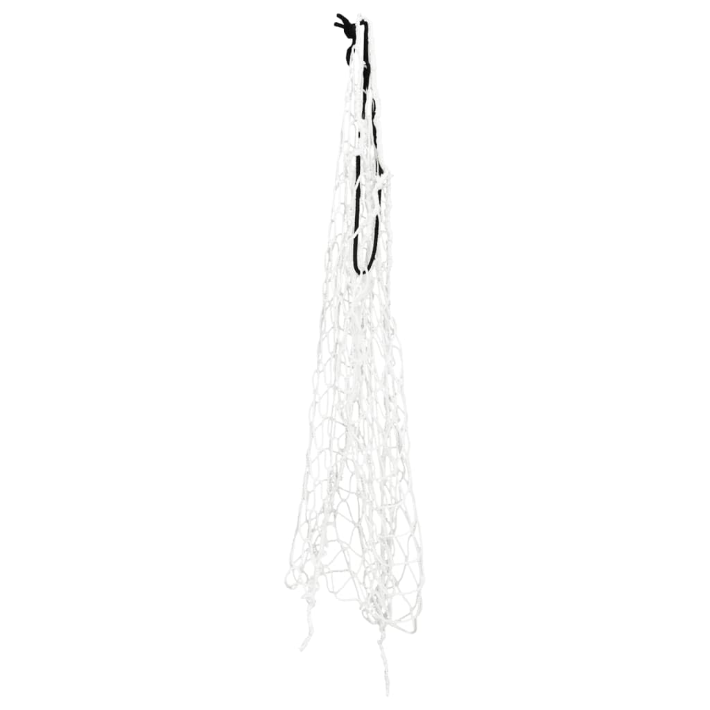 Red para heno (2 unidades, redondas, 75 x 50 cm, polipropileno, comedero para caballo, vacuno, oveja, cabra, resistente a la intemperie, plegable para establo pasto, granja, desperdicio de heno