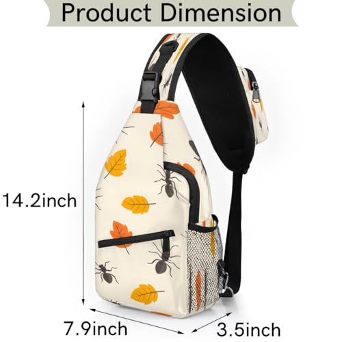 Bolso tipo bandolera unisex de poliéster para viaje y trekking miniatura 2