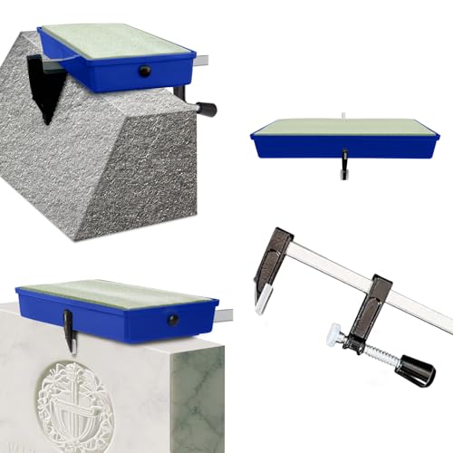 Cemetery Headstones Saddle, Grave Gravestone Monument Saddles Holder - 2 Pack Graveyard Saddle, Weatherproof – Great for Father's Day, Honor Veterans & Loved Ones, Fits 6 to 12 Inches Tombstone