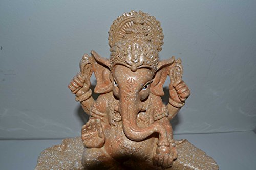 innenbrunnen kamerfontein meditatie ganesha sandsteinfarbe LED multicolor ca. 27 cm hoogte - Image 6