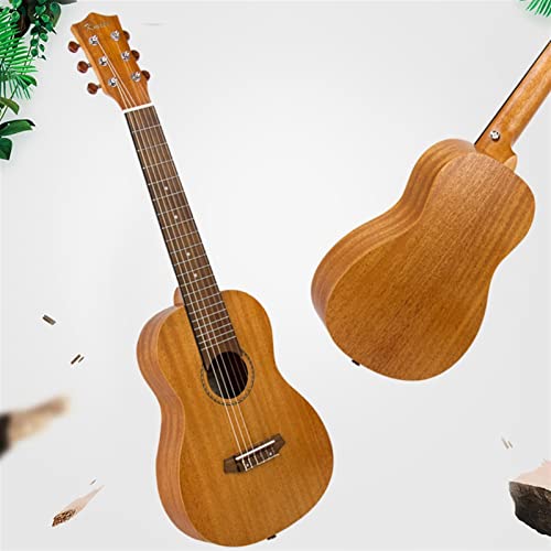 Ukulele 6 Strings Mini Travel Guitar Ukulele 31 inch Mahogany 20 Frets with Gig Bag Picks Strap Ukuleles - Les Beatles, Paul McCartney, John Lennon, RIngo Starr, George Harrison Ukulele 6 Strings Mini Travel Guitar Ukulele 31 inch Mahogany 20 Frets with Gig Bag Picks Strap Ukuleles – Image 8