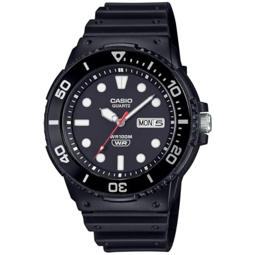 Casio Reloj Hombre Analogico Cuarzo con Correa de Resina MRW 230H 1E1