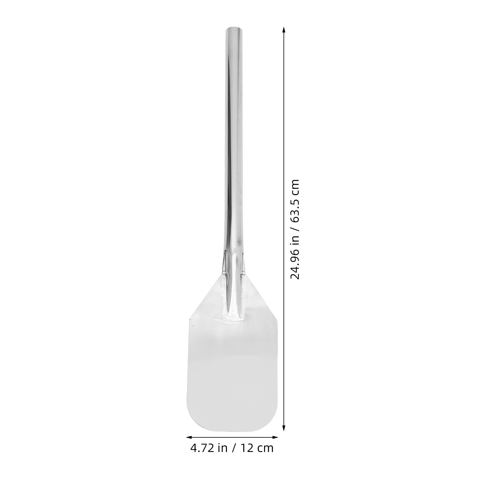 Housoutil Paleta Agitadora de Acero Inoxidable 24 Pulgadas Mango Largo para Elaboración de Cerveza y Fermentación Varilla Mezcladora para Barriles Grandes Cuchara para Triturar