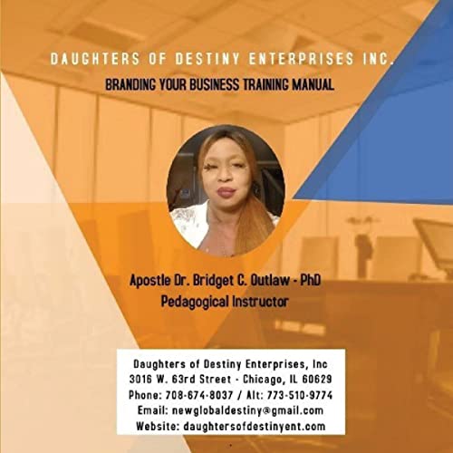Branding Your Business Training Manual by Apostle Dr. Bridget C. Outlaw PhD episode artwork