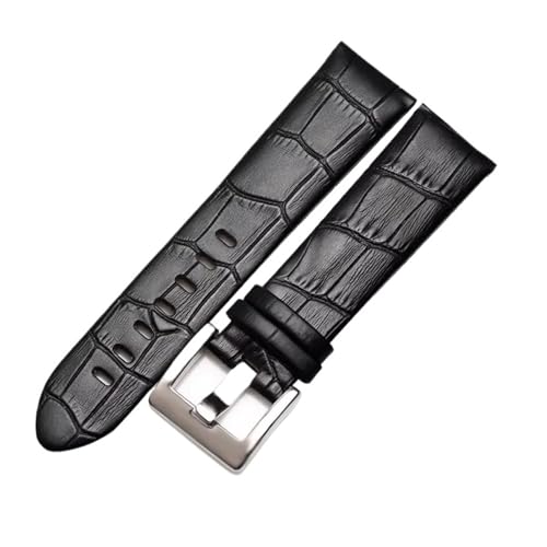 Bracelet en cuir d'alligator compatible Montblanc 9670 Timewalker luxe