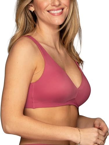 Image of Vanity Fair Women's Beauty Back Smoothing Wireless Bra with Lift, Simple Sizing Available S-3xl
