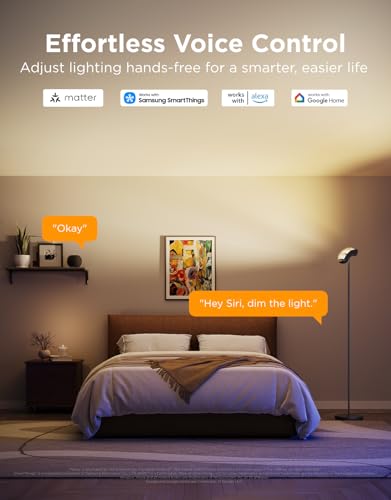 Lighting Govee Torchiere Floor Lamp with Matter, Alexa Compatible, RGBIC Warm Cool White Standing Lamp with 77 Scene Modes, Music Sync, 67″ Modern Floor Lamps for Living Room Bedroom, Black, 172 ft² Light Area SmartThings Compatible Lighting Govee Torchiere Floor Lamp with Matter, Alexa Compatible, RGBIC Warm Cool White Standing Lamp with 77 Scene Modes, Music Sync, 67″ Modern Floor Lamps for Living Room Bedroom, Black, 172 ft² Light Area SmartThings Compatible