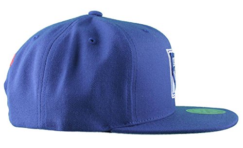 New York Rangers NHL Vintage Snapback Hat - Blue miniatura 3