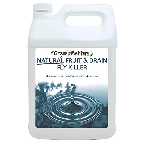 Fruit Fly & Drain Fly Killer Formulation- Simple & Safe Drain Gel Treatment – Eliminates Fruit Flies, Drain Flies, Sewer Flies & Gnat Infestations from Any Drain - Fast & Easy - 128 fl oz Gallon