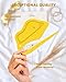 Boduoyejieyi Knotting Comb and Hair Removal for Cats and Dogs, Band Cutter for Hair, Hair Tools, Letter Opener Envelope Slitter, Wrapping Paper Cutter, Style（White+Yellow+Black）