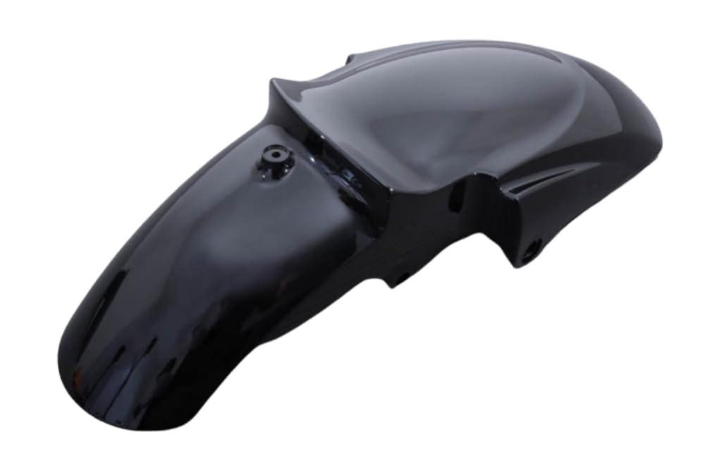 avdb-moto Guardabarros Delantero Compatible con YAMAHA FZ6 N FZ-6 2004-2006, FAZER 600 FZ6-S RJ07 2004-06, XJ6 N XJ-6 2009-16, XJ6 DIVERSION XJ-6 2010-15, XJ6S DIVERSION 600 2009-15 (Negro Brillante)