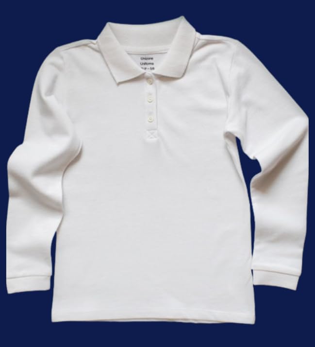Girls Long Sleeve Polo Shirt2
