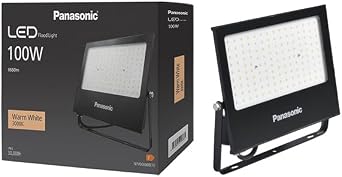 PANASONIC LED PROJECTOR, WARM WHITE LIGHT 100W 8550LM 3000K [Energy Class F]