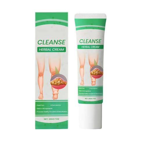Crema para piernas, hidratante antihinchazón para piernas pesadas, refrescante para piernas cansadas y doloridas y tobillos hinchados, mejora la circulación sanguínea (1 pcs)