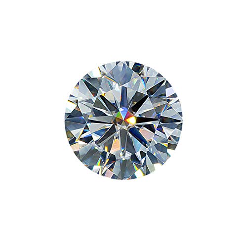 Pierre précieuse en oxyde de zirconium naturel blanc 7,25 carats, éclat et pureté premium