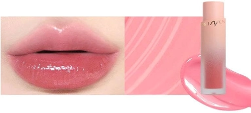PEINEN Water Light Lip Tint Hidratante, 3 Cores, 4.5g, com Pincel Suave, Controle de Fluxo, Acabamento Sedoso e Leve (#01)