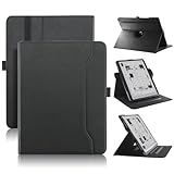 Tading Standing Premium PU Leather Case for Onyx Boox Go 10.3 Tablet (2024 Released), Lightweight Book Folio Cover with Auto Sleep/Wake (Black)