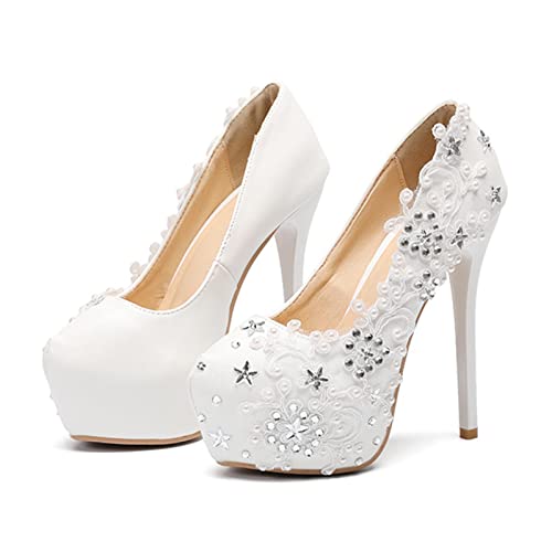 Chaussures talons hauts grande taille confortables pour soirée de mariage - 5