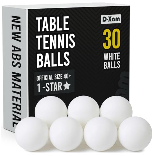 Image of Ping Pong Balls Professional ABS Table Tennis Balls 1 Star or 3 Star Bulk