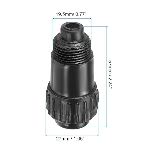 PATIKIL Air Compressor Oil Cap Plug, 6 Pack 19.5mm Replacement Oil Fill Breather Vent Cap for Common Air Compressor - Image 2