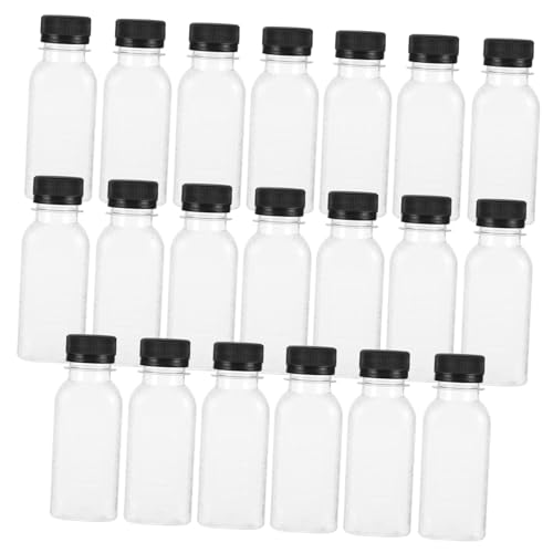 CIYODO Wear-resistant Plastic Juice Bottle 100ml Milk Container Cap Bulk Beverage Bottles for Running