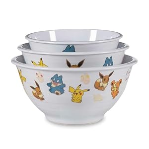 Pokémon Center: Pokémon Holiday Mixing Bowls (3-Pack)
