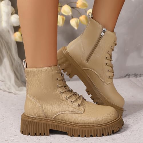 Botines de mujer cómodos para trabajar sin dolor, botas de vestir antideslizantes 2